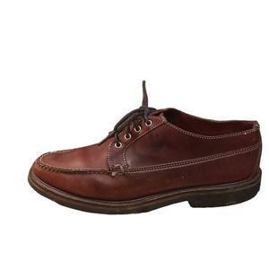 Men's  Brown Shoes HS Trask  Brogues Lace Up Size 10.5
